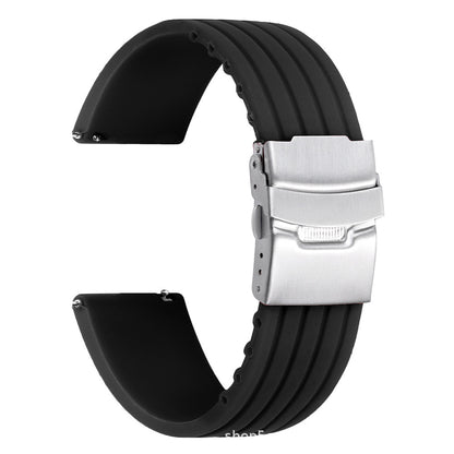 Silicone Strap Tire Stripe Waterproof Matte