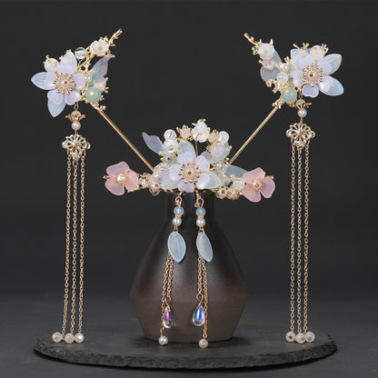 Tassel Full Set Antique Hair Clasp Chinese Style Classical Simplicity Hair Accessories