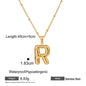 Stainless Steel Letter Necklace Advanced