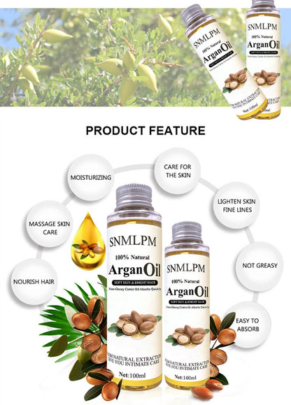 Natural Argan Hair Oil   Deep Moisturizing High Quality Factory Wholesale