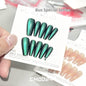 Solid Color Cat Eye 24 Blue Green Chameleon Sweet Cool Simple Wear Nail Tip
